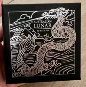 Pure silver perth mint series dragon 1 oz