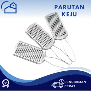 HOMESTATION - Parutan Keju & Kentang Stainless Steel Pasrahan Keju Serbaguna Parutan Multifungsi