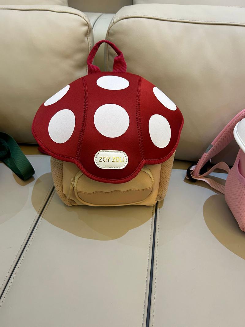 Product Introduction of ready stock【COD】Tas Sekolah Anti Air Desain Mini Lucu Jamur Tas Sekolah es krim Anak Populer Seri Bayi Lucu Seri TK SD Tas Ransel 31
