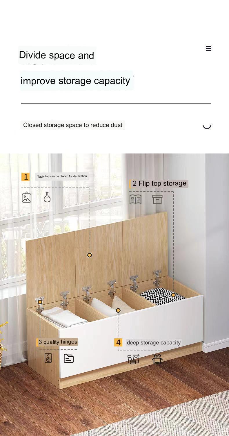 Product Introduction of 《2 Day Doorstep Delivery》Low price pre-saleWindow Cabinet Tatami Cabinet Balcony Bay 15