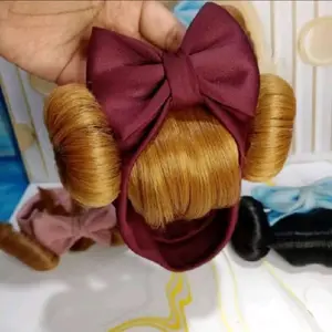 Bando kain poni anak bayi perempuan Aksesoris Headbands