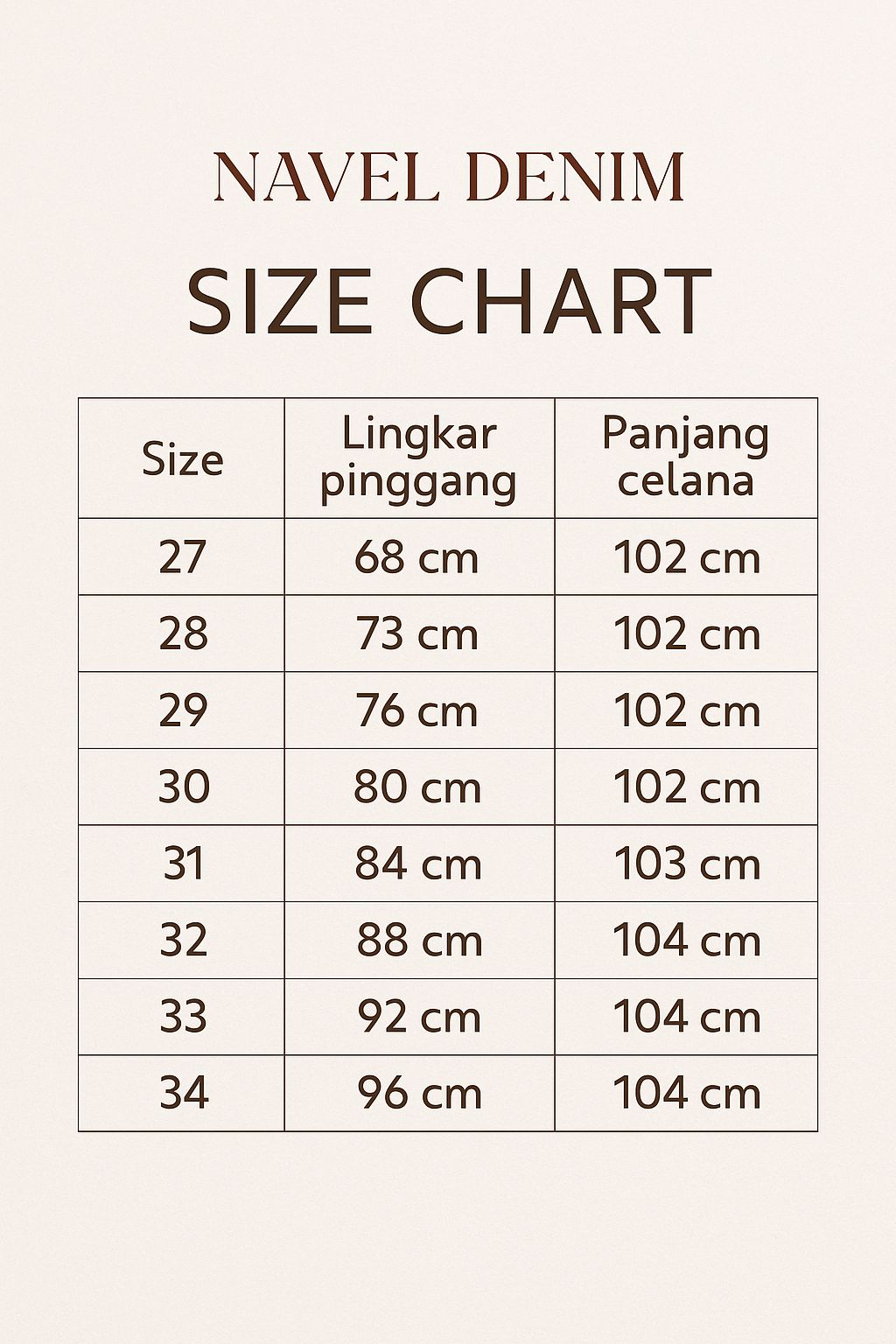 Celana Jeans Cutbray Wanita Highwaist Lipat Lebar 10cm Size 27-34