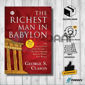 BUKU THE RICHEST MAN IN BABYLON GEORGE S CLASON (English/Indonesia)