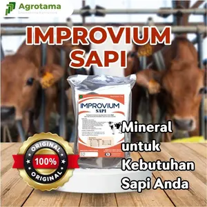 Mineral IMPROVIUM SAPI 1 kg untuk Mempercepat Penggemukan & Badan Kokoh Sapi