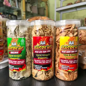 BASRENG AA MIX TIGA RASA, PEDAS MANIS DAUN JERUK, ORIGINAL DAUN JERUK, PEDAS ASIN DAUN JERUK