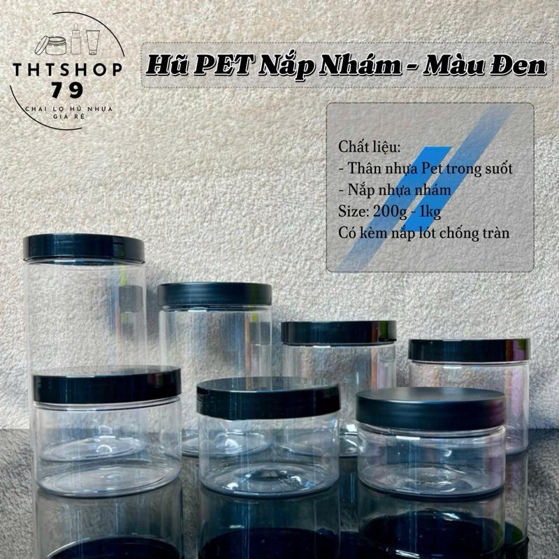 [Giá sỉ] Combo 10 hủ pét- nắp nhựa- có nắp lót chống tràn - hàng loại 1 (bóng đẹp) 7