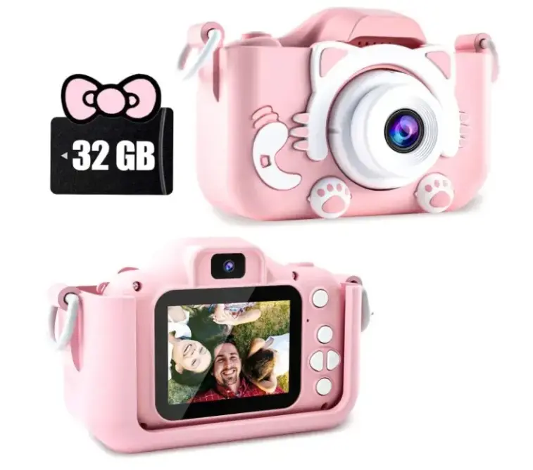Kamera Digital Mini Kartun Lucu 1080P HD untuk Anak dan Balita - Camera 0