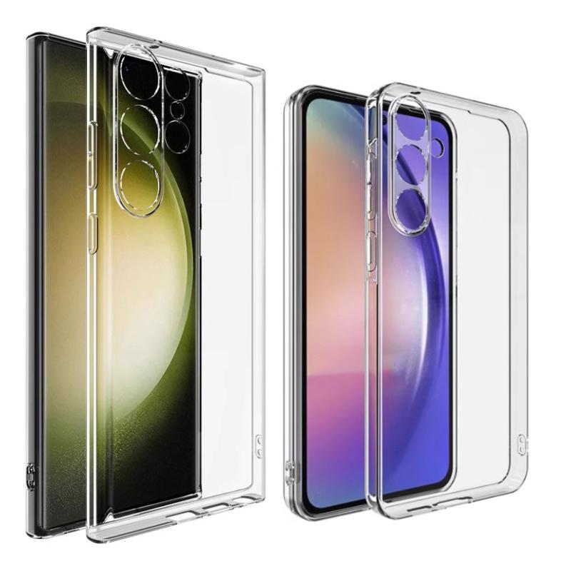  Ốp Điện Thoại Thích Hợp Cho Samsung S24Ultra S25ultra S23ultra Trong Suốt Siêu Mỏng Ốp Mềm S22Ultra S23fe S21plus S20 Đơn Giản S24plus S10plus S9 S8 S7 Note20 Note10 A55 M33 A73 M34 A53 5G GalaxyS24 A16 A05S A03 A14 A13 