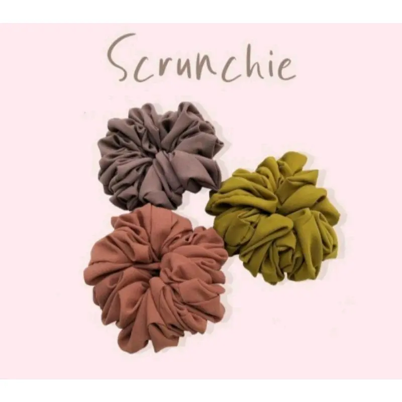 scrunchie cepol ikat rambut
