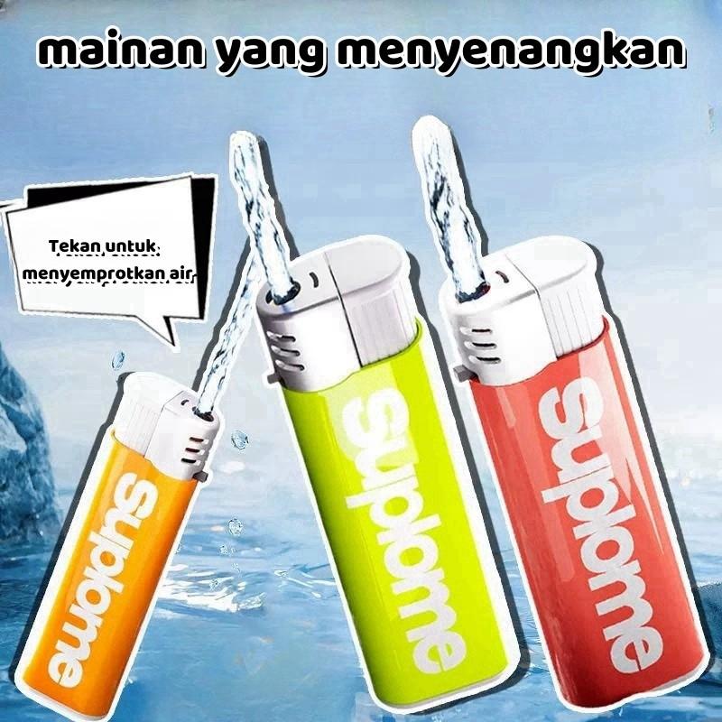 【Hot sale】Mainan Pantai Iseng Bermain Di Luar Lighter Mainan Water Toys Prank Korek Api Air Harmless Toys 【Hot sale】Mainan Pantai Iseng Bermain Di Luar Lighter Mainan Water Toys Prank Korek Api Air Harmless Toys