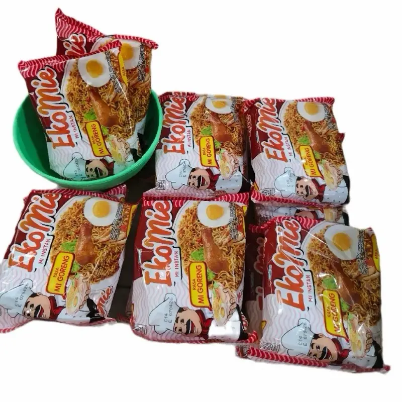 12 pcs eko mie goreng  bonus    1 mangkok  cantik