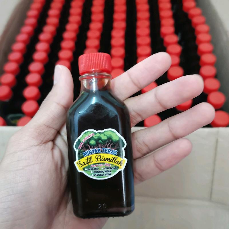 Minyak Sapu Teras Saifil Bismillah Kayu ( Penawar hitam, Raja Kayu ...
