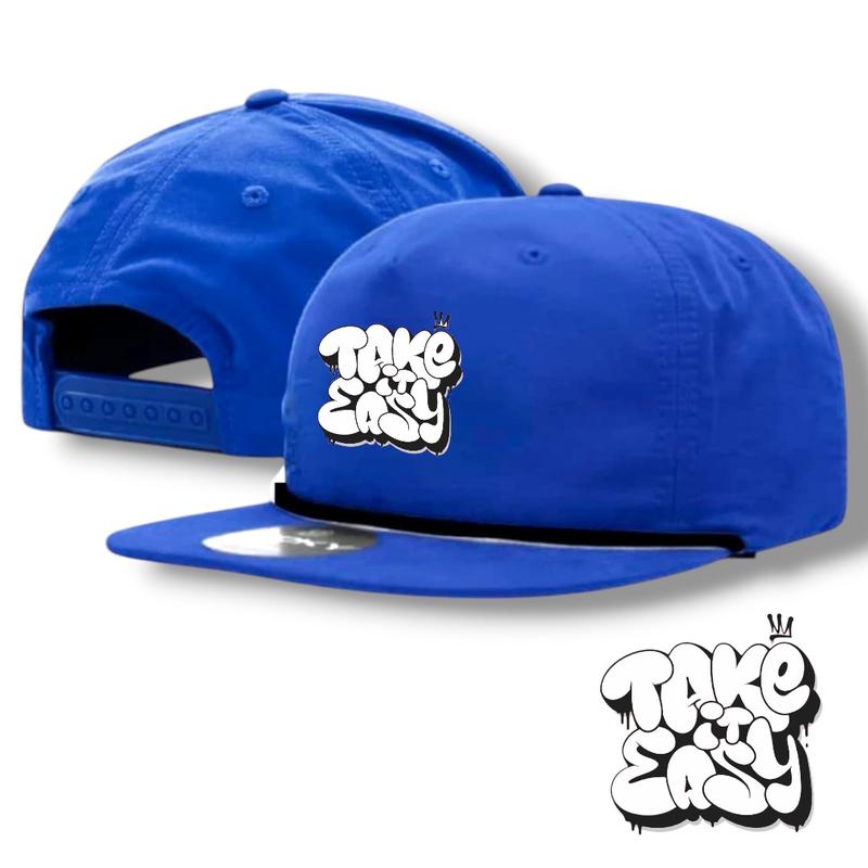 Topi snapback classic rope hat topi cowok cewek topi take it easy topi dewasa outdoor hat skena hat starboy topi 3