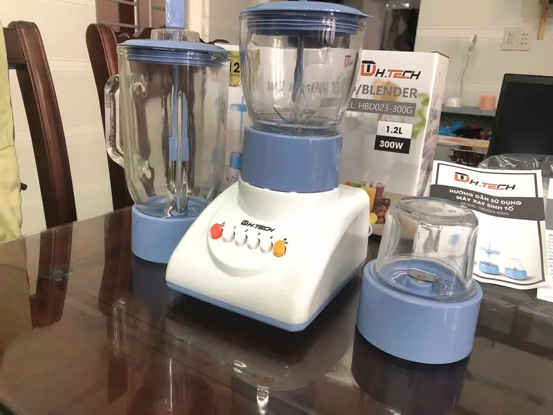 (ĐỌC KĨ MÔ TẢ)-MÁY XAY 3 CỐI KORENO 300W-BH 12 THÁNG 6