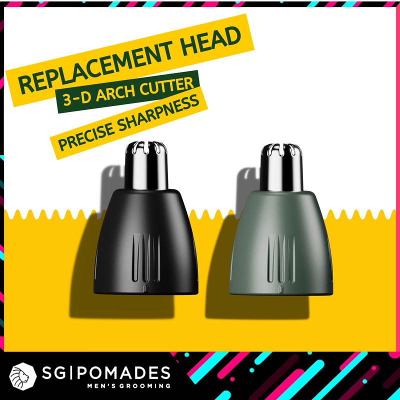 The Meridian Up-Here Nose & Ear Trimmer Replacement Tip (1 Replacement Tip) Sharp Reusable Blades 0