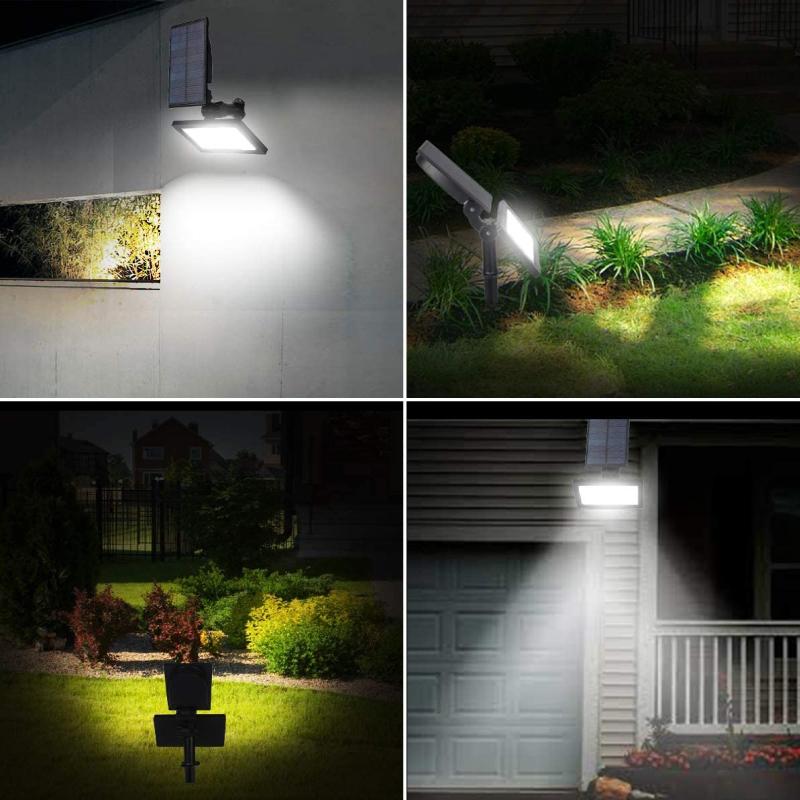 Product Introduction of 54 LED Solar Lights Outdoor Garden Spotlights Lawn Lamp Balcony Lighting 16