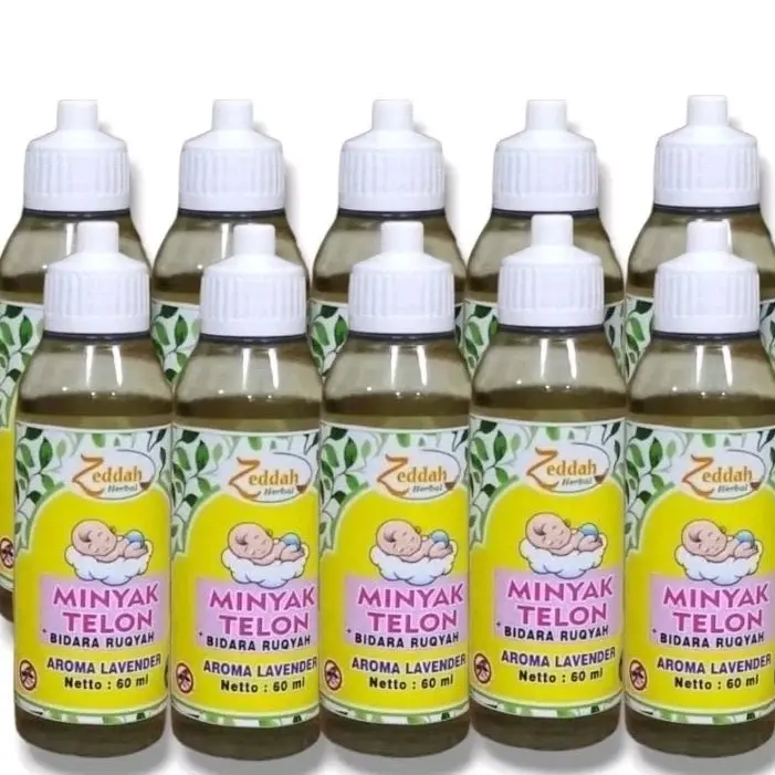 PAKET 5 PCS MINYAK TELON BIDARA RUQYAH Bayi