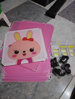 Product Review of Bedola Lemari plastik bedside table kartun rak buku susun  anak 3 kotak from a**o 0