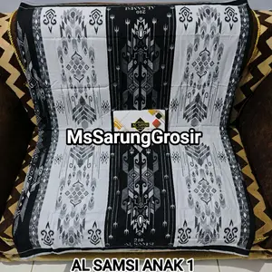 Sarung Anak Al Samsi Motif BHS Lembut Junior