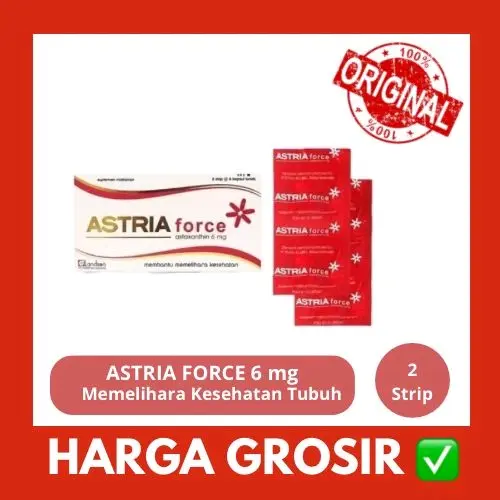 ASTRIA FORCE 6 MG ASTAXANTHIN BOX 12 KAPSUL 0