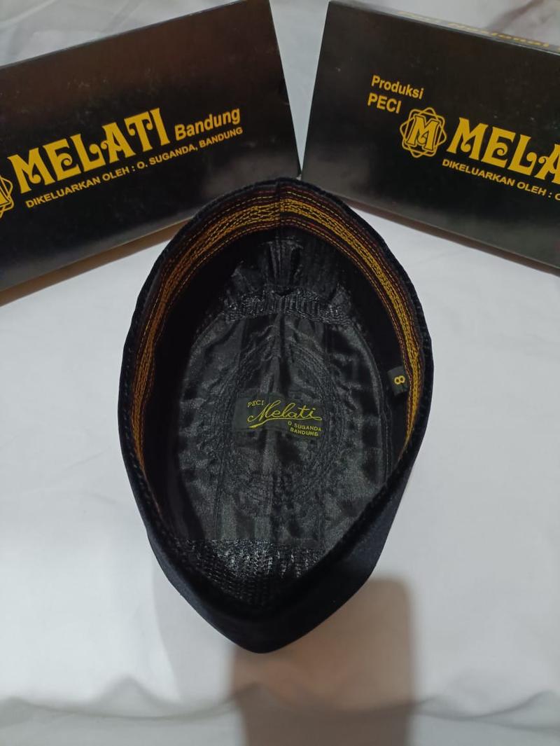 Product Introduction of peci hitam muslim kopeah hitam muslim setara manis Kopiah Santri Songkok Dewasa Nyaman 8