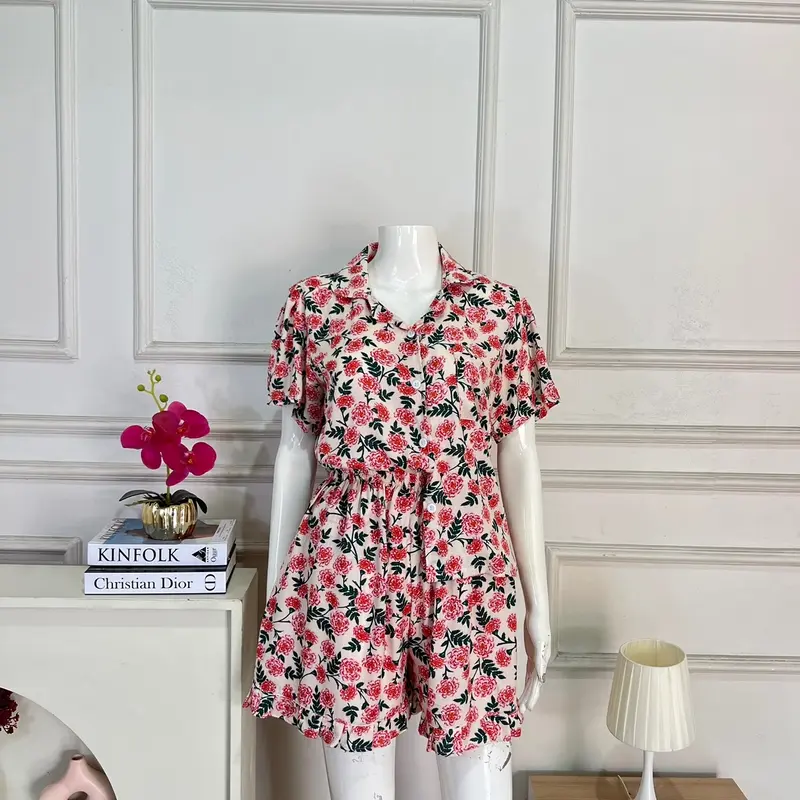 KIKI SET / SETELAN PENDEK / PIYAMA PENDEK Wanita 5
