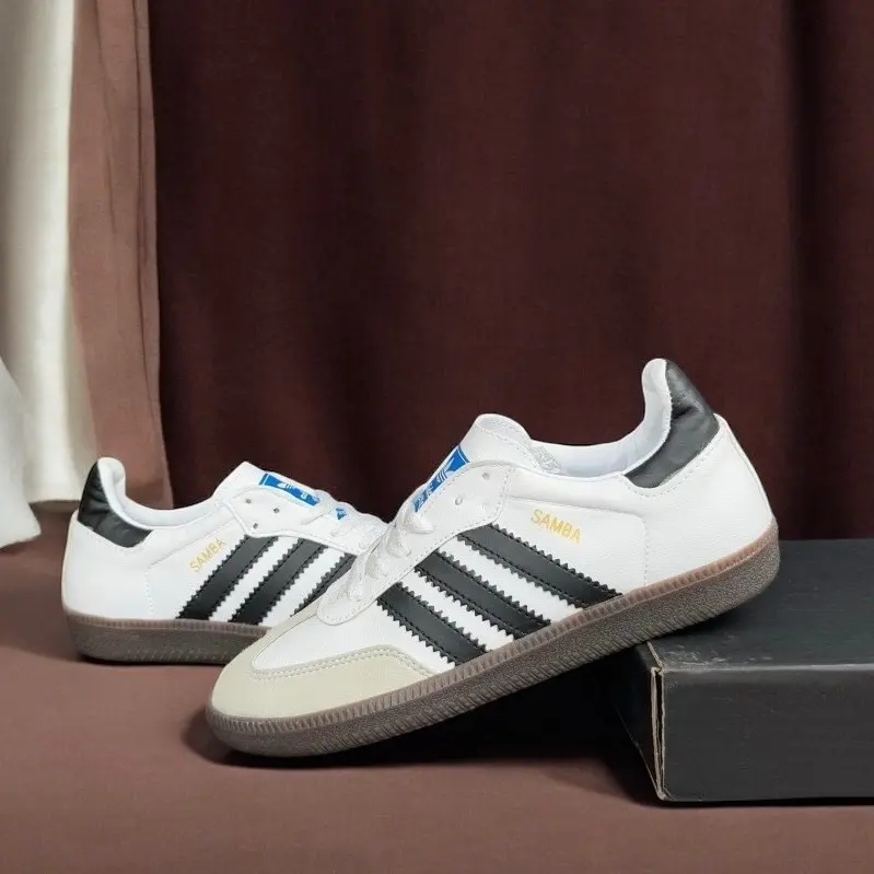Sepatu Samba Og Bestseller Pria Dan Wanita Casual  Putih Hitam
