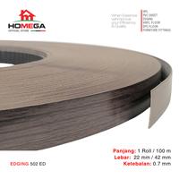 Gambar HOMEGA PVC Edging- Pelapis Meja PVC - Tekstur New Noble Cherry - Ukuran 22 mm / 42 mm - Kemasan 1 Roll / 100 m - Ukuran 22 mm dari Homega Indonesia Kota Administrasi Jakarta Barat 1 Tokopedia
