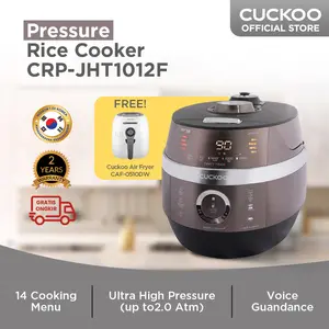 CUCKOO IH Twin Pressure Rice Cooker 1.8 L CRP-JHT1012F Stainless CUCKOO IH Twin Pressure Rice Cooker 1.8 L CRP-JHT1012F Stainless