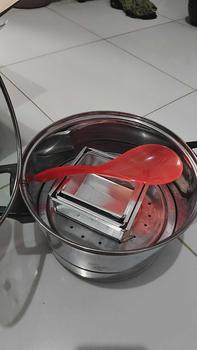 Product Review of PANCI KUKUS GRATIS CETAKAN NASI+ENTONG Kaca Nasi Set Kitchenware Kitchenware from i**a 2