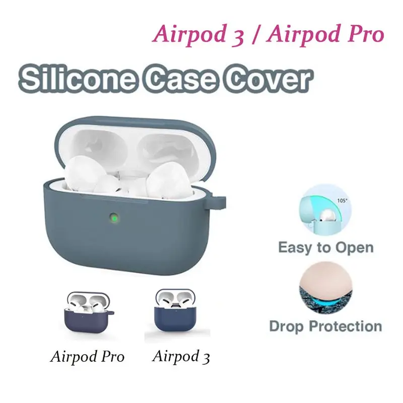AirPods 3/AirPods Pro Case Silicone Cover Dust Dirt Protection