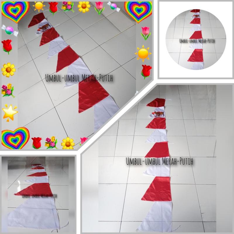 Product Introduction of Umbul-umbul merah putih, bendera umbul-umbul Kain 15