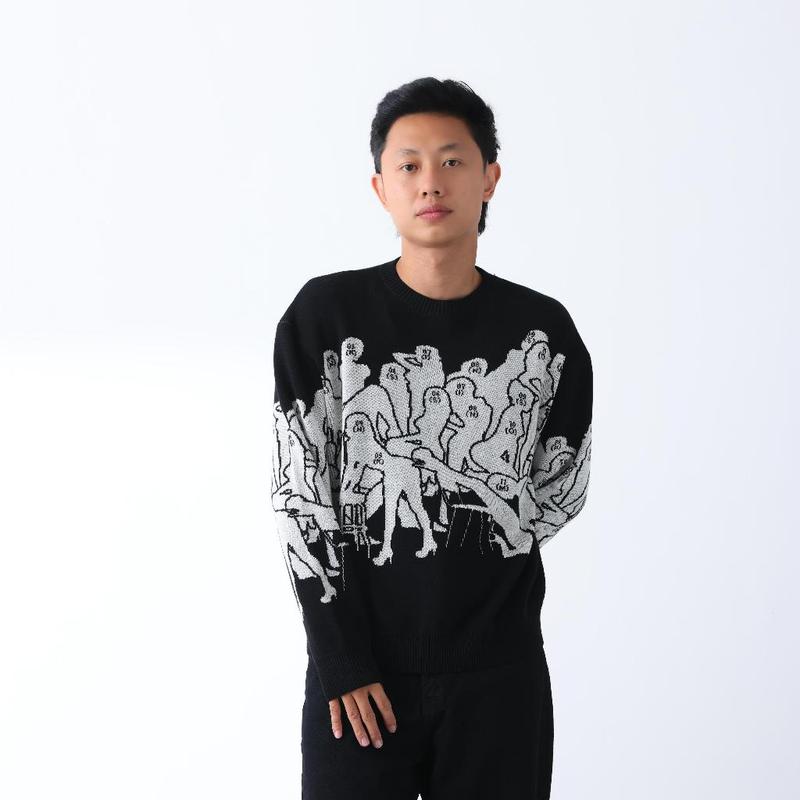 Knitwear Krista Black Thanksinsomnia 1