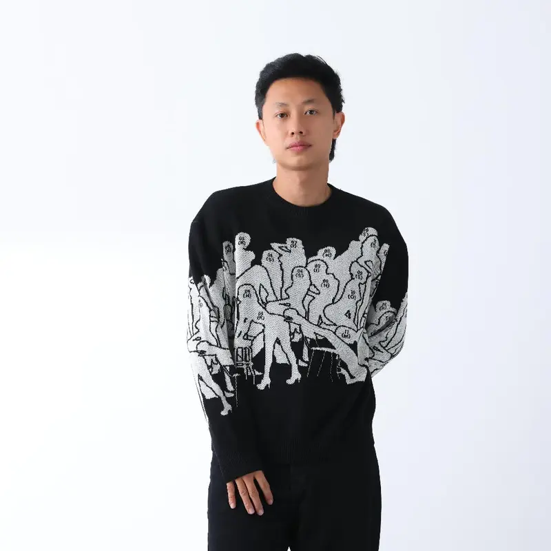 Knitwear Krista Black Thanksinsomnia 1
