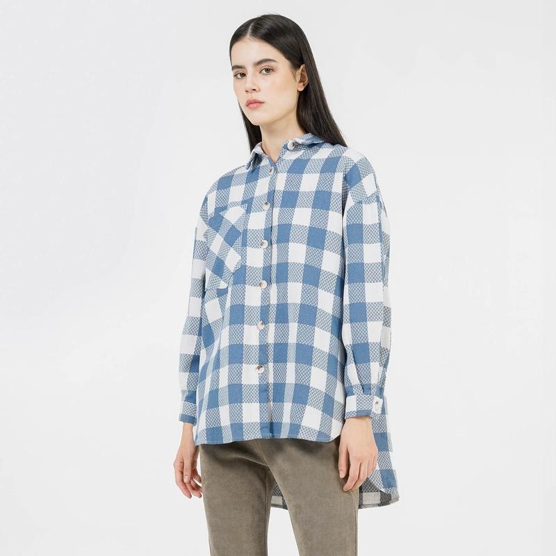 This Is April Atasan Blouse Kemeja Wanita Lengan Panjang Kekinian Ailen Top (RESTOCK) 7