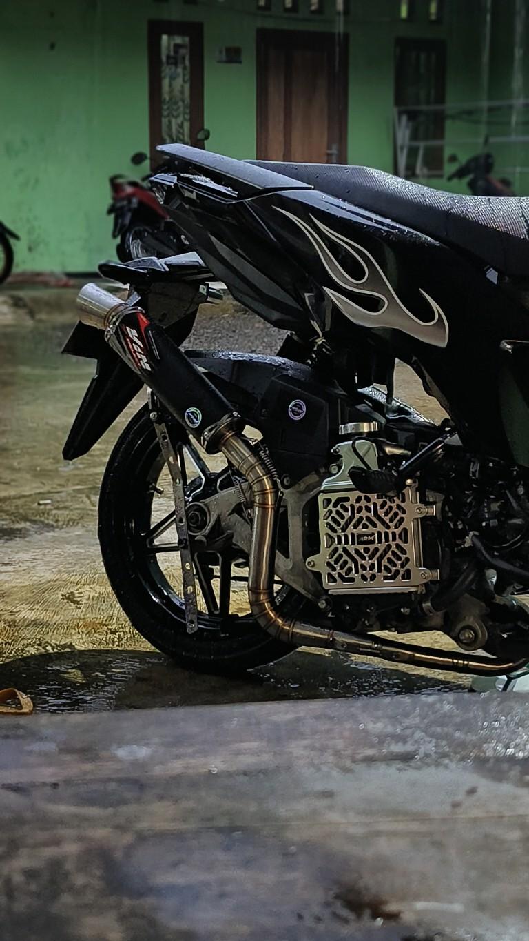 Product Introduction of Knalpot Samlong Original VIN PROJECT fullsistem saringan full dan bor inlet 38 vario 125/150 beat scoopy mio nmax aerox all matic engker 1