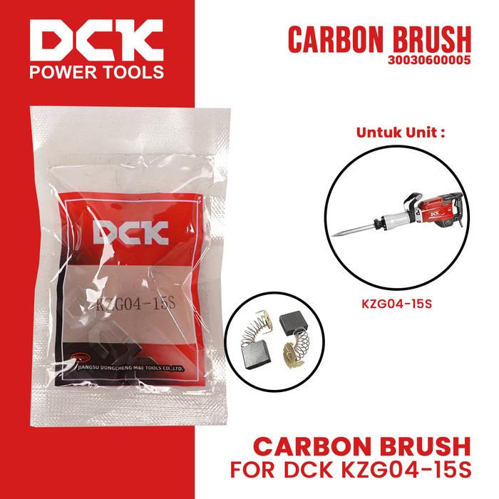 Gambar Carbon Brush/Arang untuk Mesin Bobok KZG/DZG/AZG04-15S dari DCK Power Tools Indonesia Kota Administrasi Jakarta Barat Tokopedia