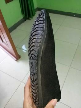 Product Review of Sepatu Wanita - Sepatu Flat Shoes BlackBanda POLOS Kerja Karet from l**s 1
