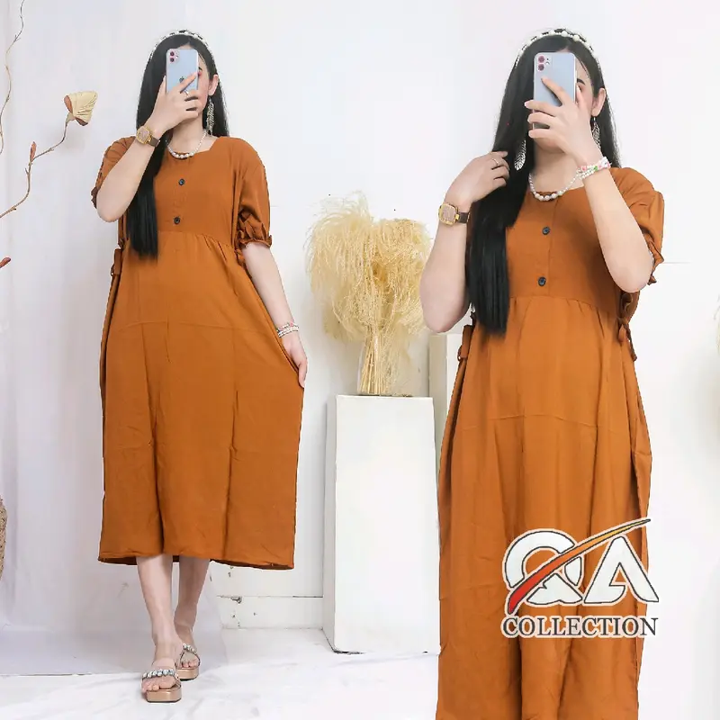 Daster cantik Chibi Rayon Premium Dress kimono Busui Standar Jumbo 2