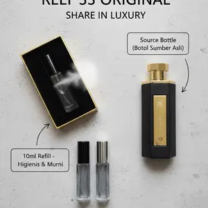 Reef 33 Original Parfum unisex Refill 10ml Higienis Murni Botol  Tebal Asli Kualitas Premium Travel Friendly