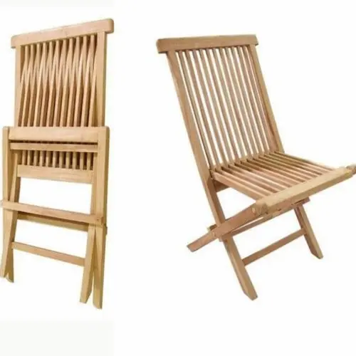 kursi makan lipat garden kayu jati tua mentahan Furniture