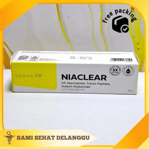 1 TUBE NIACLEAR DERMA XP ISI 15 GR A4 (mencerahkan kulit dan menjaga skin barier)