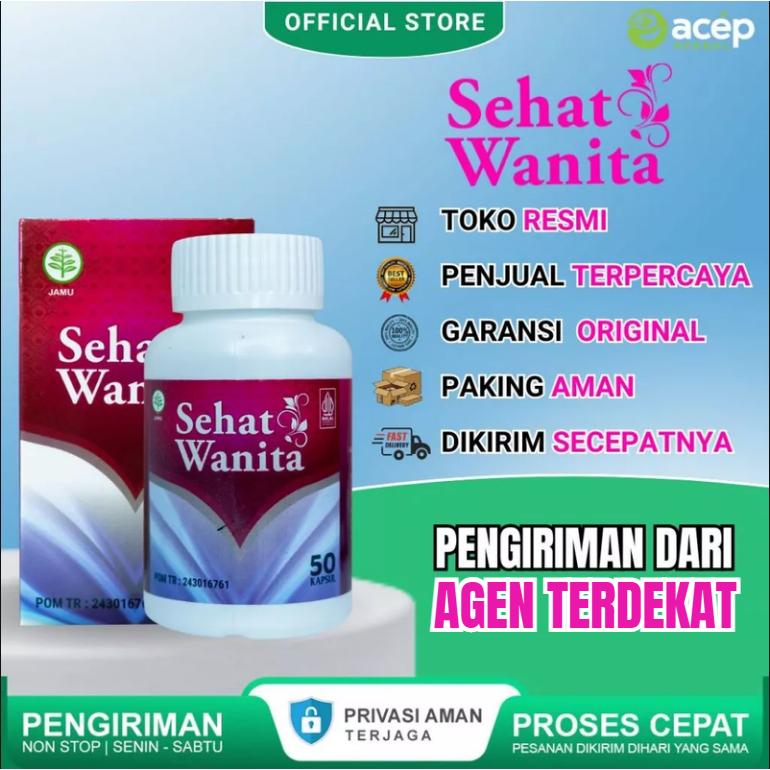 Sehat Wanita 100% Asli Original Herbal Untuk masalah Kewanitaan Obat Keputihan Abnormal Gatal dan Bau Tak Sedap