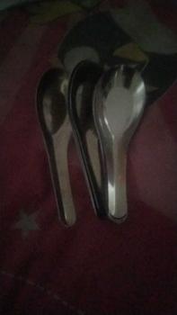 Product Review of Sendok Bebek Stainless Stell/Sendok Kuah/Sendok Es isi 12pcs/sendok sup from ✨**7 🔵** 0