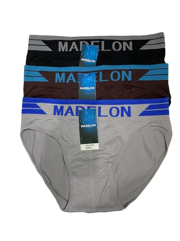 PROMO 3-6 PCS,CELANA DALAM PRIA SEGITIGA,KATUN RAJUT,SEAMLES,ADEM,NYAMAN Kotak Dewasa Karet Cowok Boxer Pendek 0