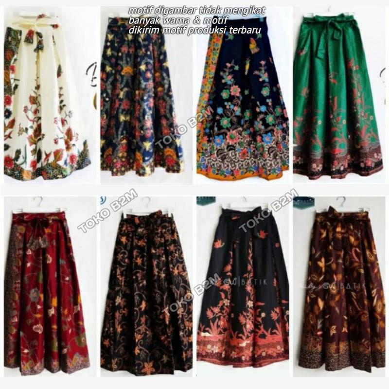 Product Introduction of Rok jumbo Batik Skirt big size Rok batik B2M 0