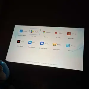 SMOON 320 - SMART PROYEKTOR LCD TV - INCLUDE SPEAKER - INCLUDE KABEL HDMI -  GOOGLE STORE - ANDROID 14 - NETFLIX - YOUTUBE - WIFI - 220 ANSI - INTERNET - 720P