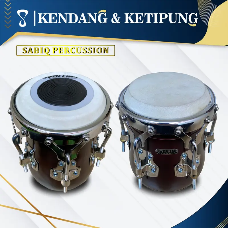 Ketipung Gendang Tak Tung hadroh Kendang Dangdut Ketipung Rebana Sabiq Percussion 0