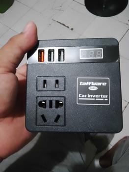 Product Review of Inverter Charger Mobil 100W Watt 12/24V Colokan Universal 3 USB Converter Konverter Fast Charging Adaptor Car Power Cigarette Plug from P**s P**n 2