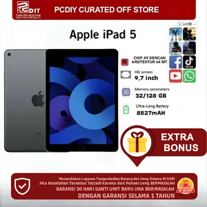 [Bekas][Resmi Diotorisasi oleh Apple] Apple iPad 5 PROMOTERMURAH Dukungan cod. 7 hari  pengembalian tanpa alasan dan pengembalian dana, 30 hari untuk mengganti unit baru, Garansi satu tahun, dan hadiah yang berguna, Jaminan 100%  barang asli!